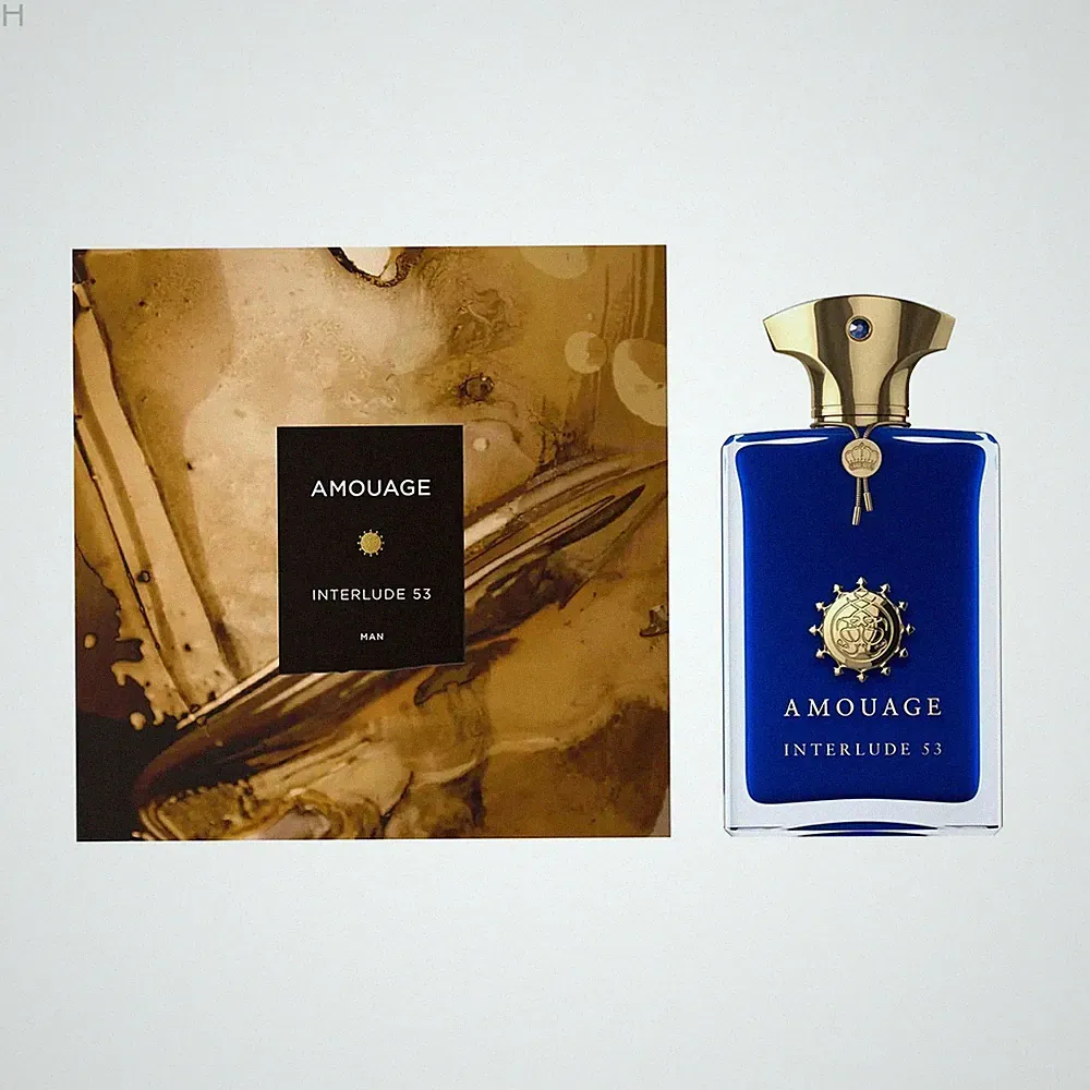 53 Interlude Amouage Man Extrait de Parfum 100ml Mist Luxury Fragrance