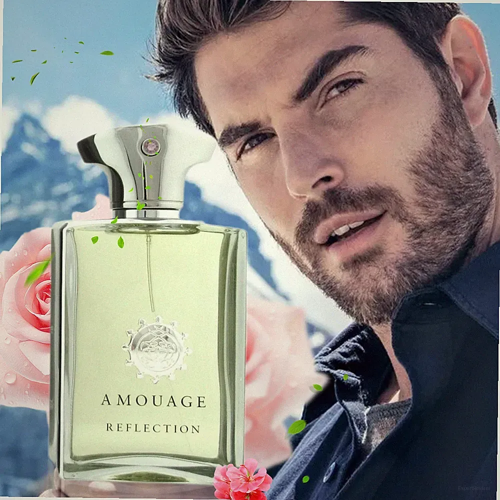 Amouage New Men 100ml 3.4oz EDP Mist Reflection Setaging Sealed Fragrance