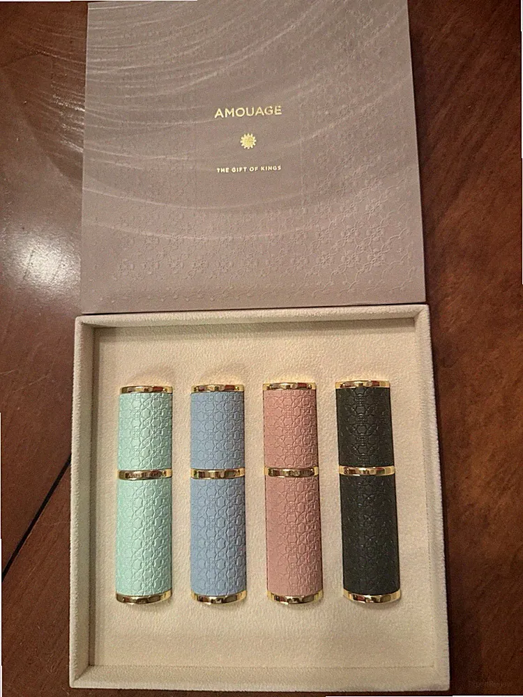 Amouage Odyssey EDP Travel Spray Set with 4 x 10ml refillable sprays