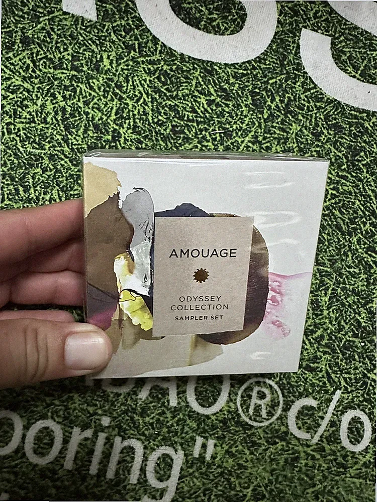 ODYSSEY COLLECTION SAMPLER SET AMOUAGE KIT 4 X 2ml SEALED TRAVEL BOX GIFT STUFF